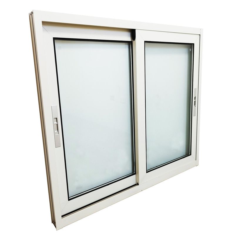 CASTLETEC - Ventana corredera termopanel aluminio RPT vidrio Templado 120x120cm