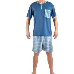 MPROPIA - Pijama Hombre Verano Short Y Polera 524