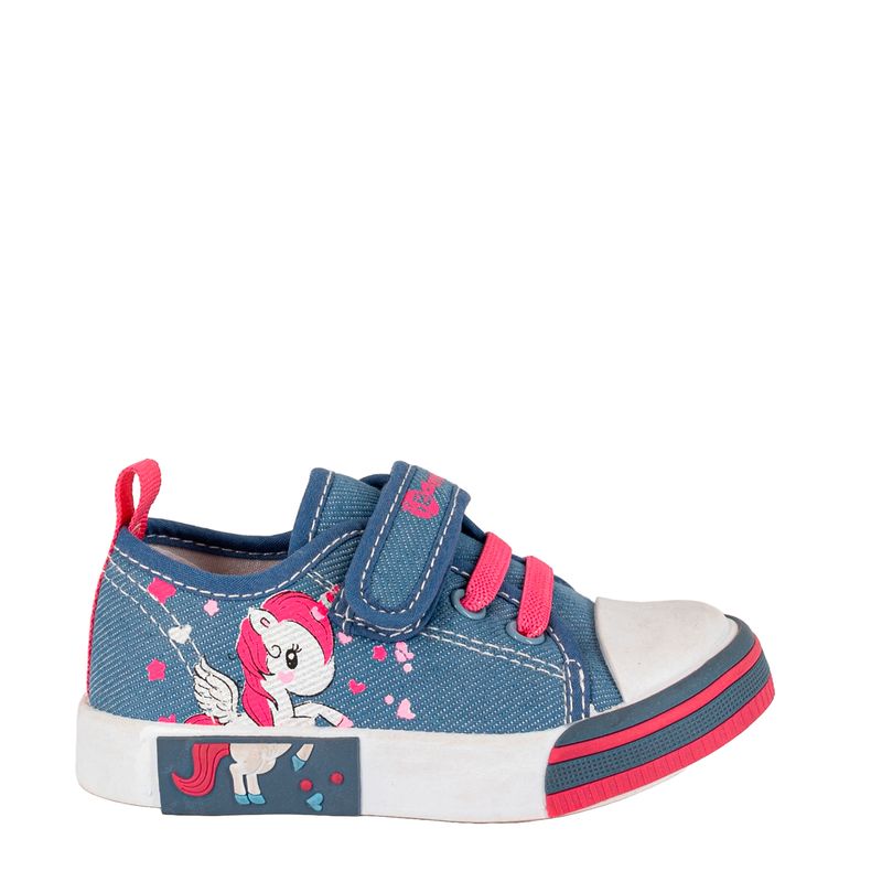 BAMBOO - Zapatilla Niña Azul Pony Bamboo