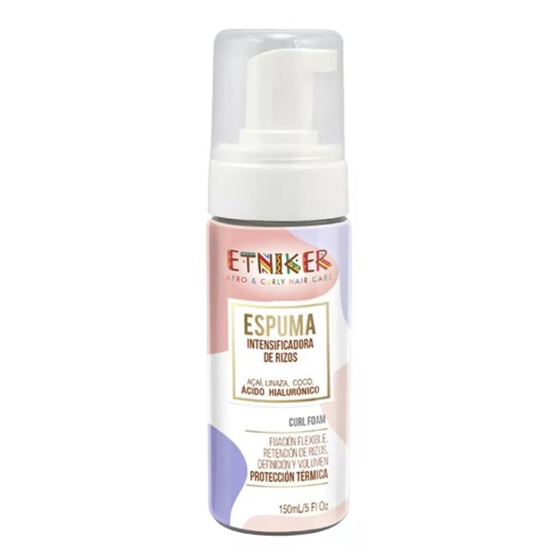 ETNIKER - Espuma Etniker Rizos Intensos 150ml