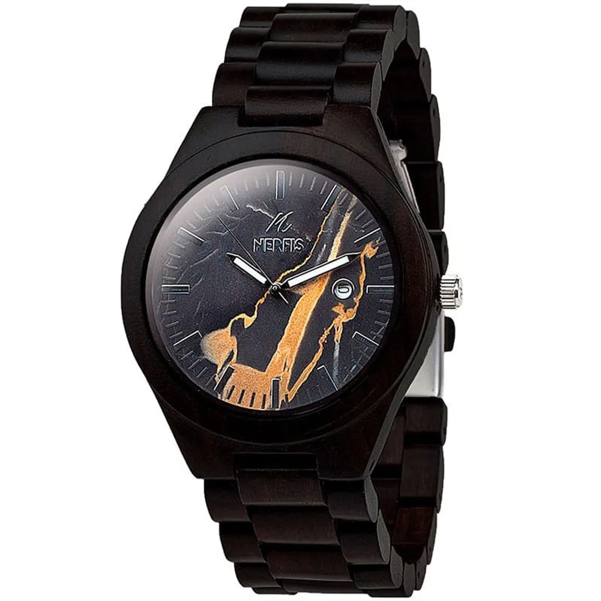 NERFIS - Reloj Nerfis Mármol Yellow
