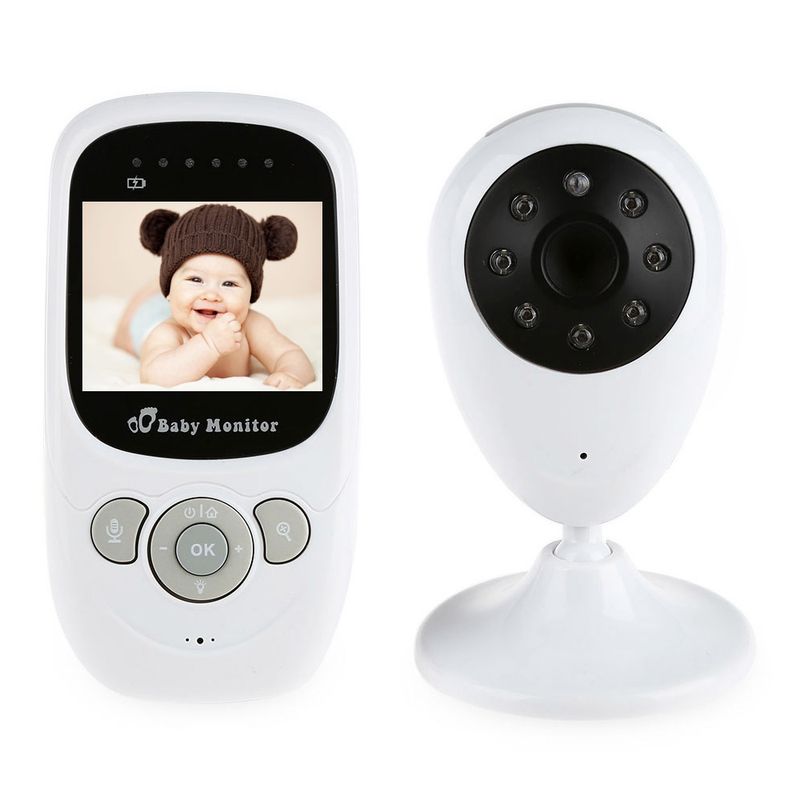 GENERICO - Video Monitor de Bebés Inalámbrico Sp880 Pantalla Lcd