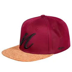 NERFIS - Jockey Corcho Burgundy Snapback Burdeo