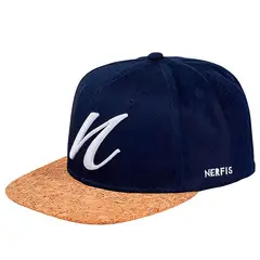 NERFIS - Jockey Corcho Blue Snapback Azul Nerfis_.