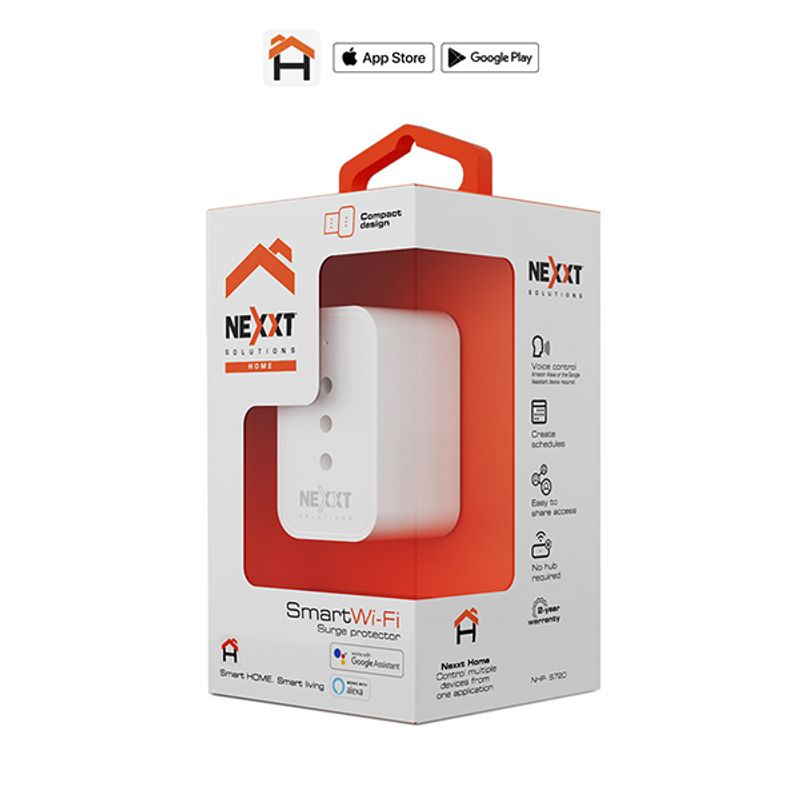 NEXXT SOLUTIONS - Enchufe inteligente WIFI 1 toma nacional 220v
