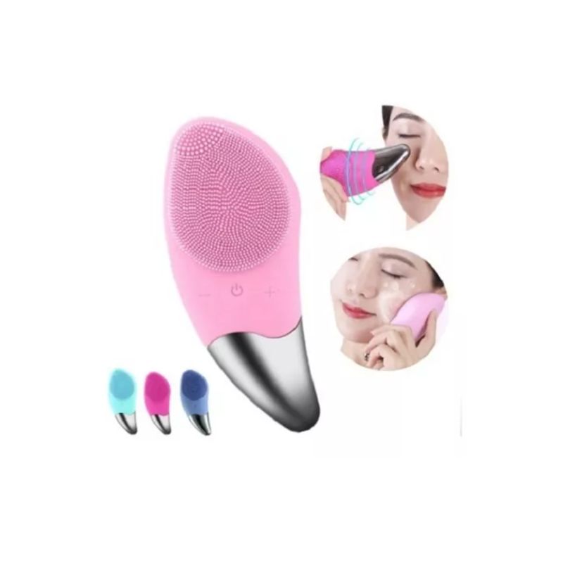 GENERICO - Pack 10 Limpiador Facial Exfoliante Cara Cepillo Recargable