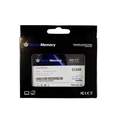 GENERICO - Tecnomemory SATA3 512GB SSD R510/W400
