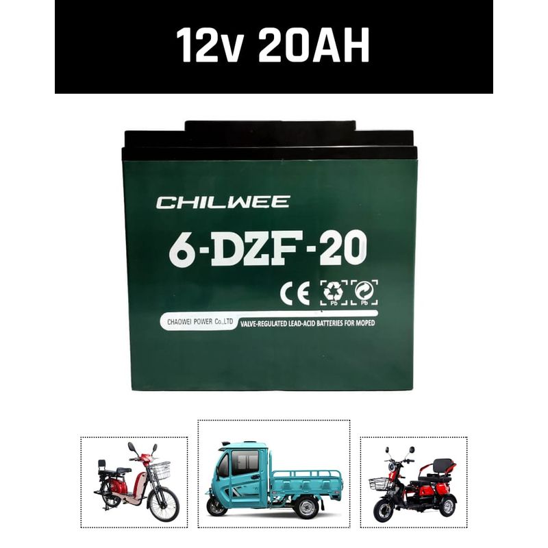 GENERICO - MYE MOTOS Batería 12v 20ah