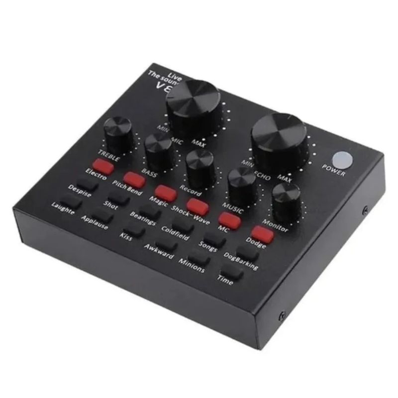 IMPORTCLICK - Tarjeta Sonido Usb Mezclador Interfaz Audio Stream Bluetooth