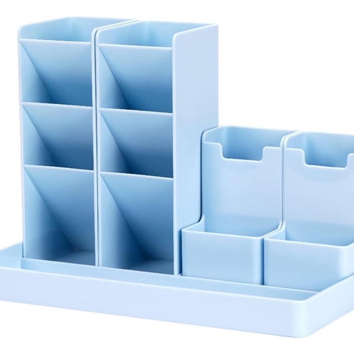 IMPORTCLICK - Organizador Escritorio Portalápices Plumones Azul