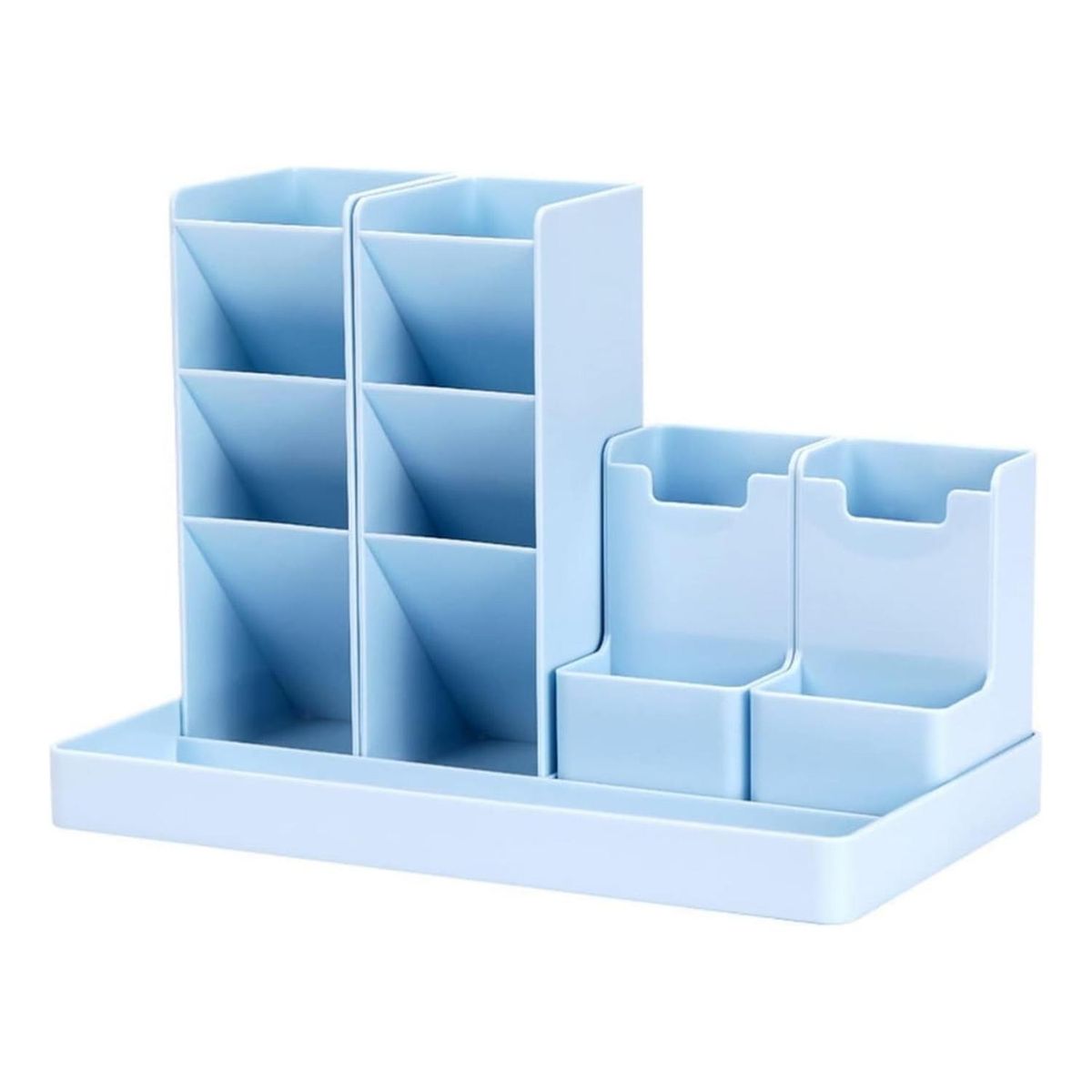 IMPORTCLICK - Organizador Escritorio Portalápices Plumones Azul