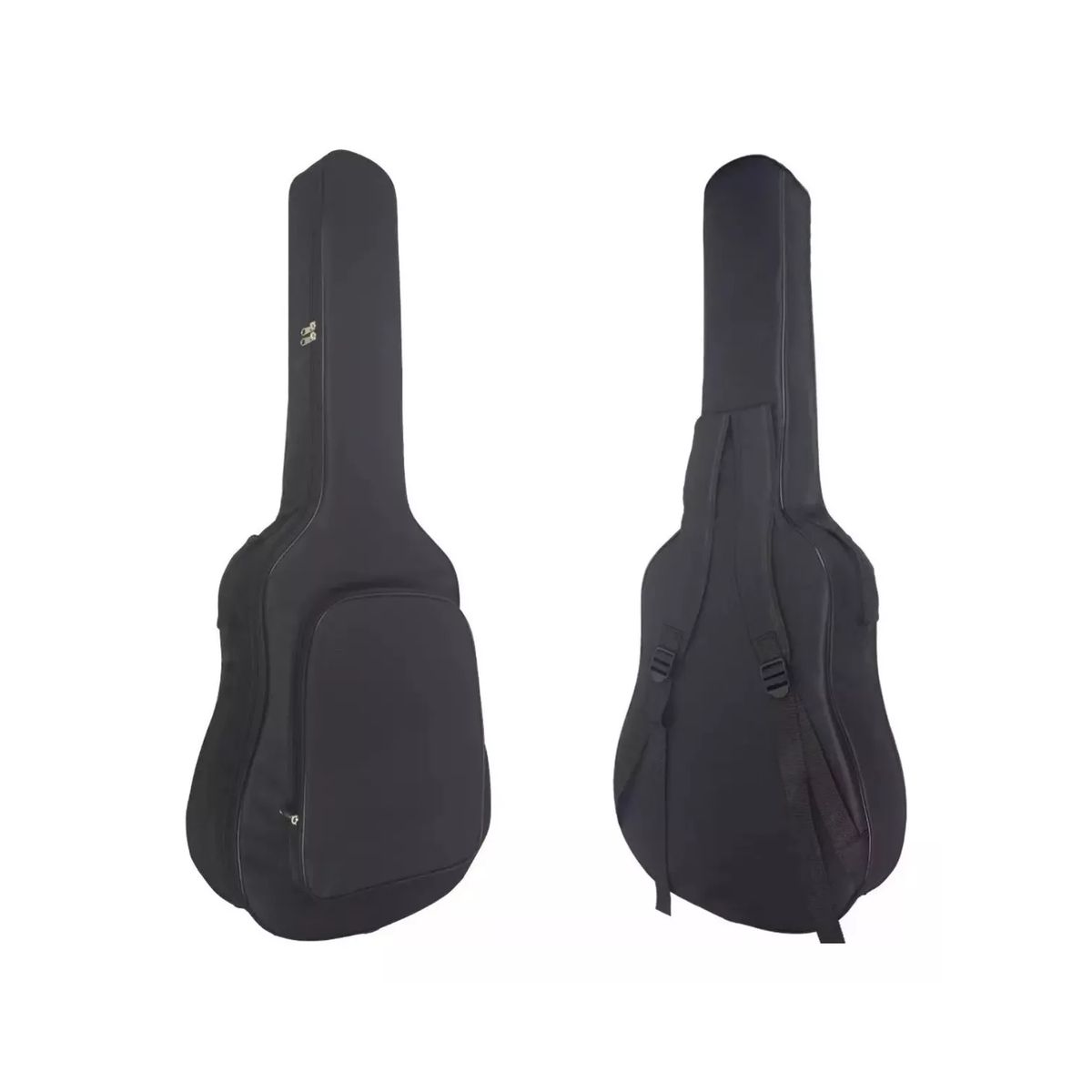IMPORTCLICK - Funda Guitarra Acústica 40 Pulgadas Resistente Agua - Negro