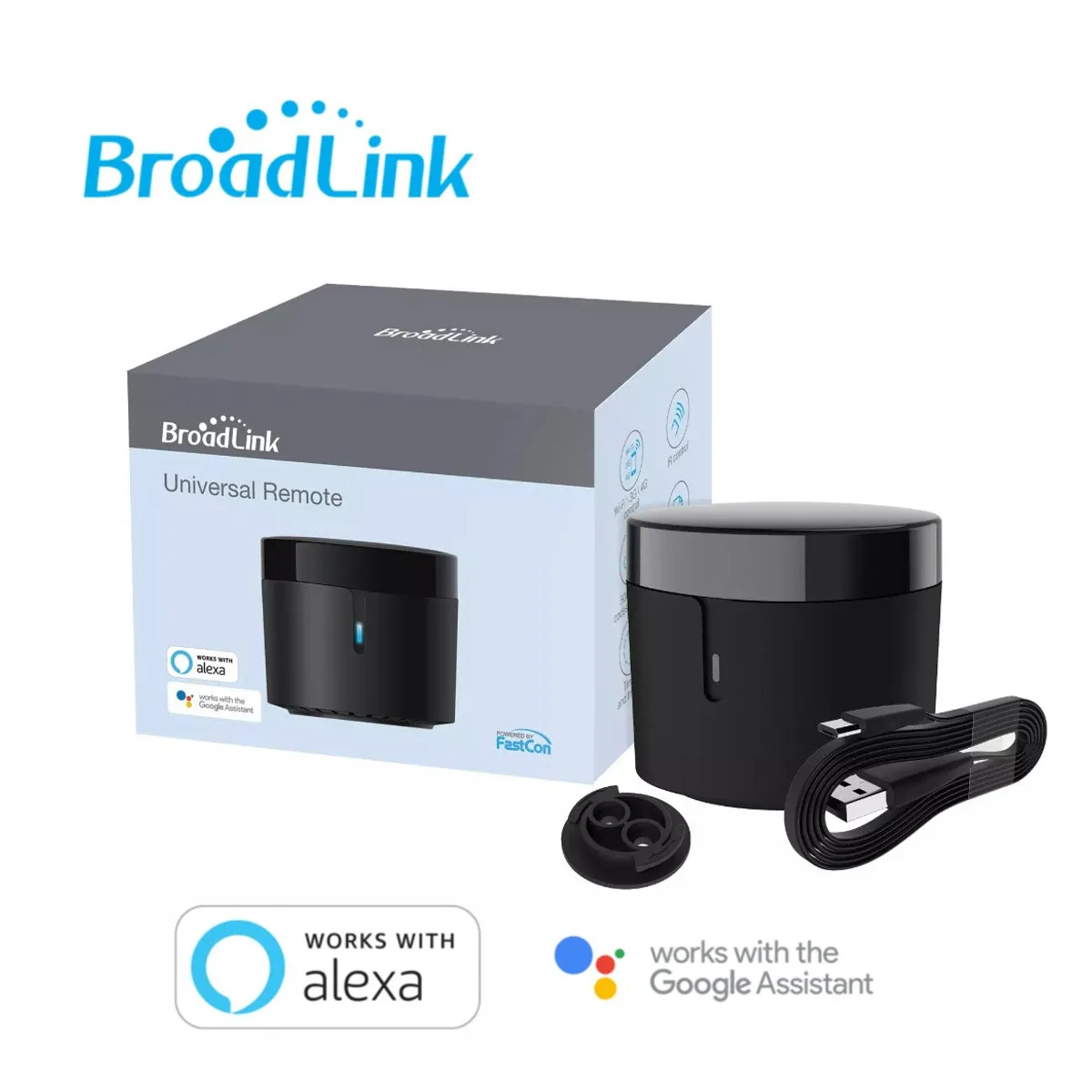 BROADLINK - Broadlink Rm4 Mini Controlador Inteligente Universal Wifi