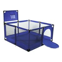 Corral Bebes Piscina Juego Interactivo Azul