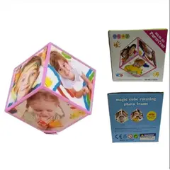 GENERICO - Cubo Giratorio Con Fotos Multicolor