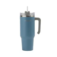 THERMOS - MUG VASO TÉRMICO QUENCHER ACERO INOXIDABLE WASABI 1,1 LT AZUL
