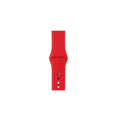 Imagen 2 del producto Correa Apple Watch Silicona Rojo S/M 38x40x41MM