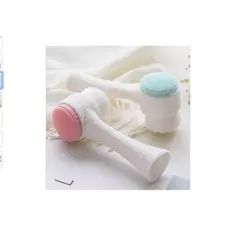 GENERICO - 12 Cepillo Manual De Limpieza Facial Doble Cara Exfoliado