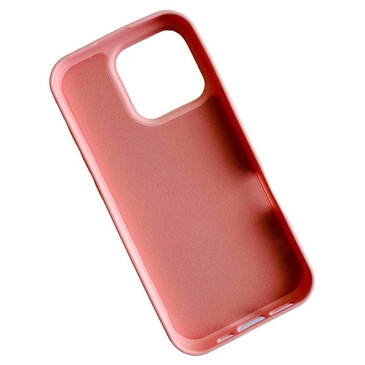 GENERICO - Carcasa Funda Para iPhone 16 Pro Silicona Color Rosado