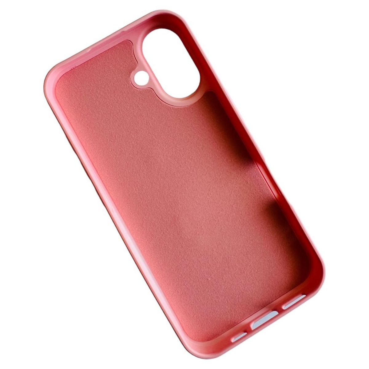 GENERICO - Carcasa Funda Para iPhone 16 Plus Silicona Color Rosado