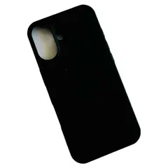 GENERICO - Carcasa Funda Para iPhone 16 Plus Silicona Color Negro