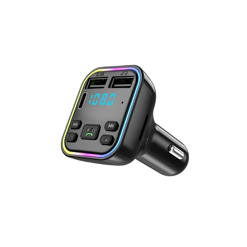 IMPORTCLICK - Reproductor MP3 Transmisor FM PD Tipo-C USB Led Automóvil