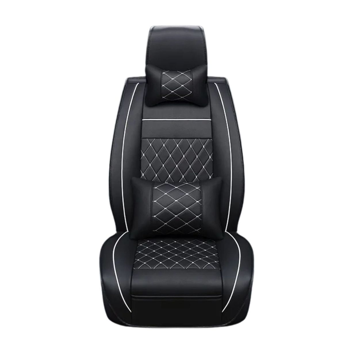 IMPORTCLICK - Set 5 Funda Cubre Asiento Auto Luxury Con Almohadilla