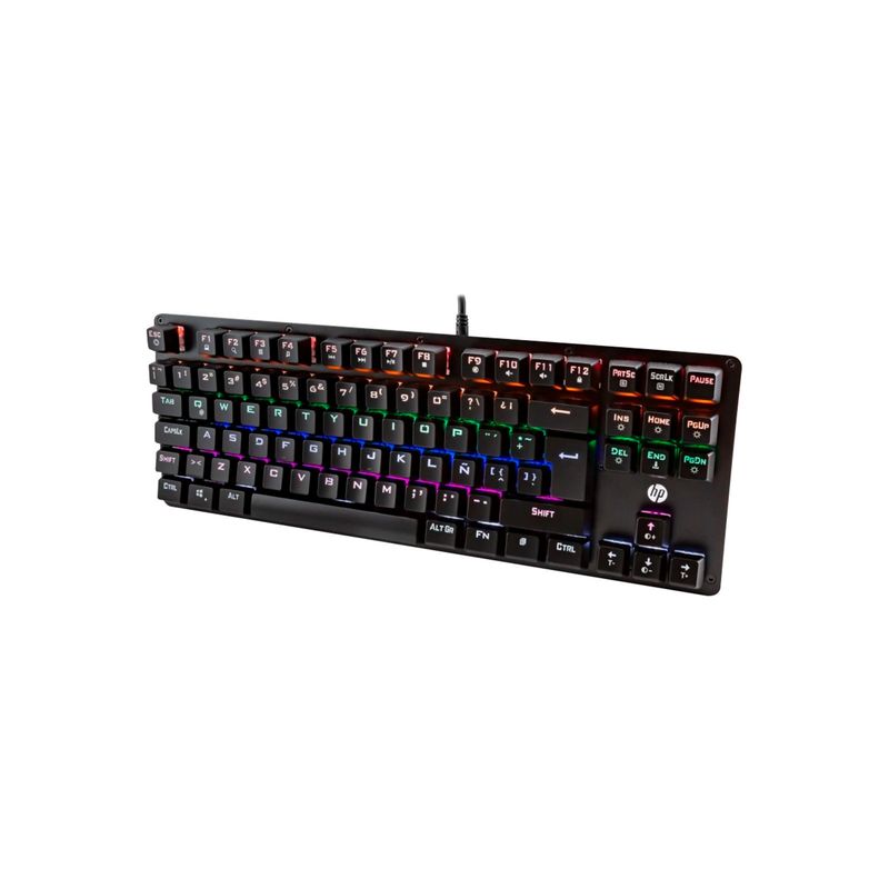 HP - Teclado Gamer HP Mecanico Reducido RGB GK200 HP