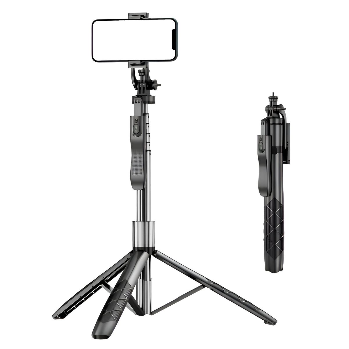 GENERICO - Palo Selfie Kit Estabilizador Monopod + Control Bluetho