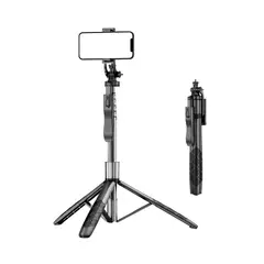 GENERICO - Palo Selfie Kit Estabilizador Monopod + Control Bluetho