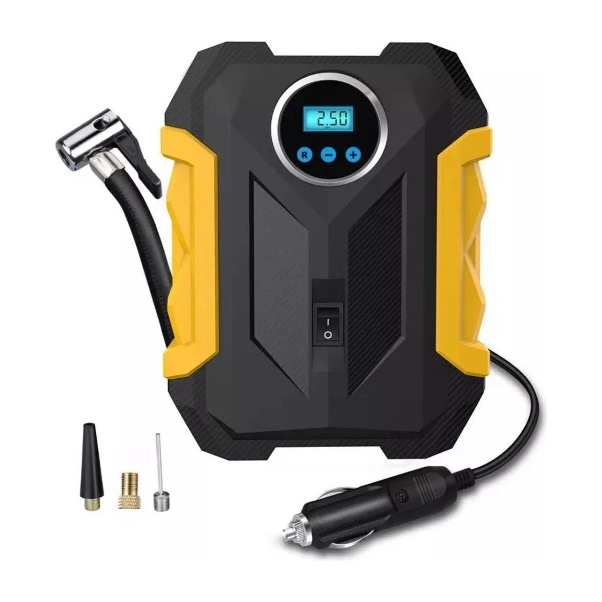 IMPORTCLICK - Compresor de Aire Portátil Para Auto 150 PSI Luz Emergencia