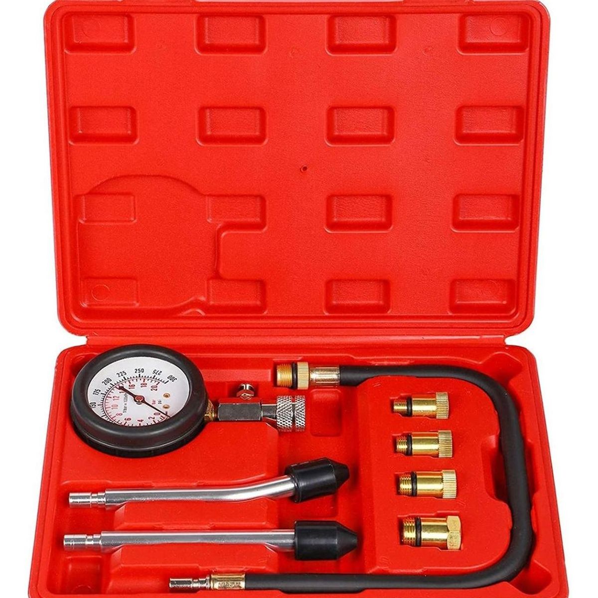 IMPORTCLICK - Medidor Compresión Auto Moto Cilindros Deluxe