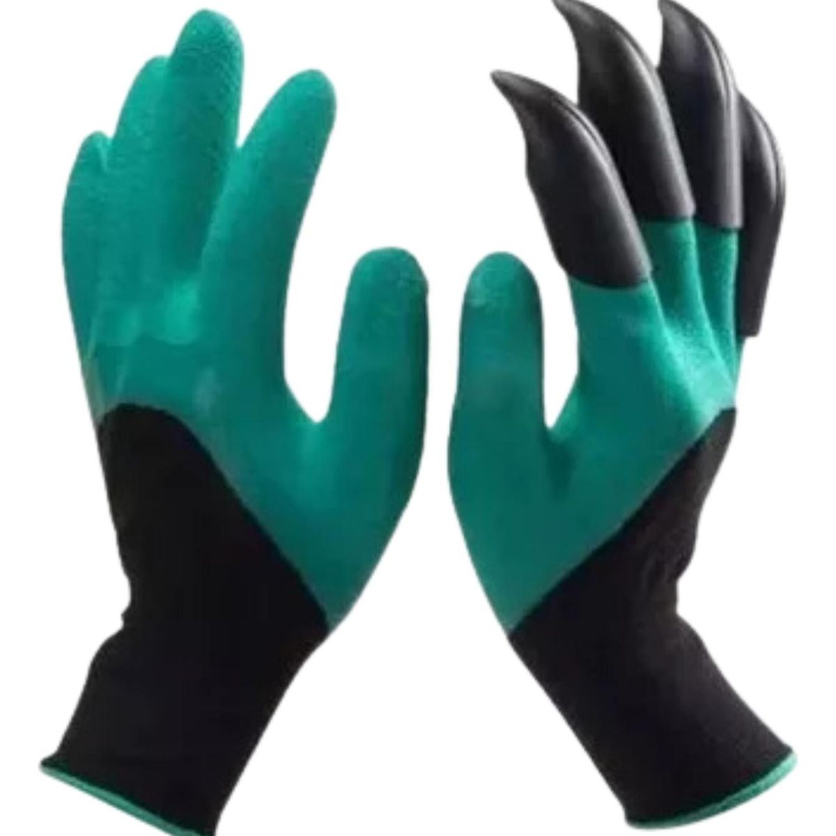 IMPORTCLICK - Guantes Jardinería Garras Trabajo Látex Verde IMPORTCLICK