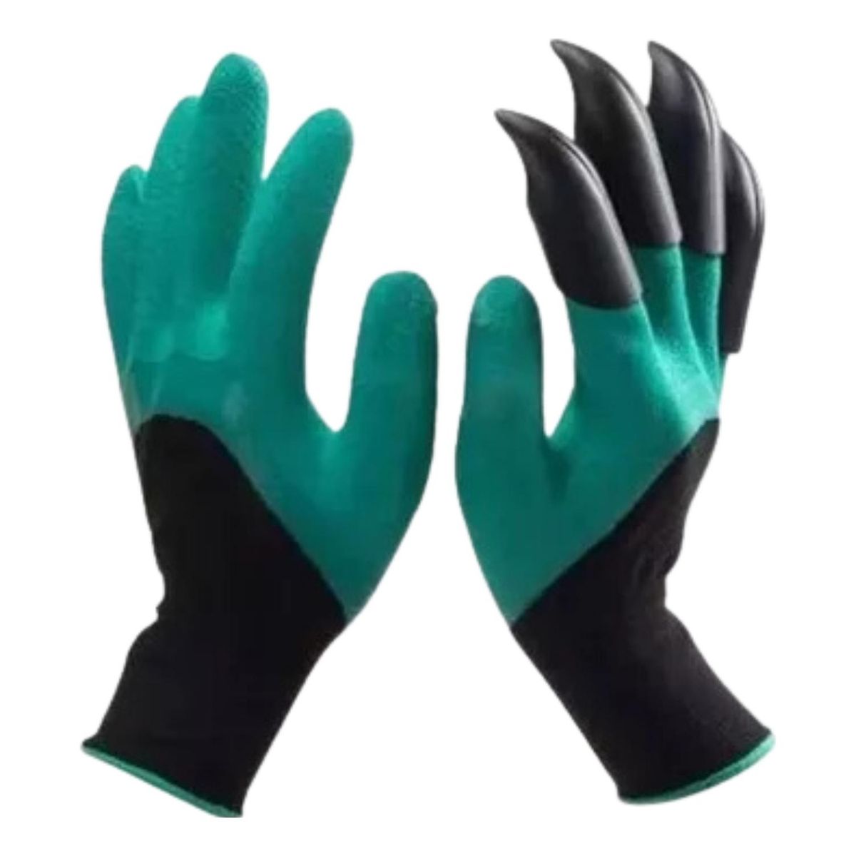 IMPORTCLICK - Guantes Jardinería Garras Trabajo Látex Verde IMPORTCLICK