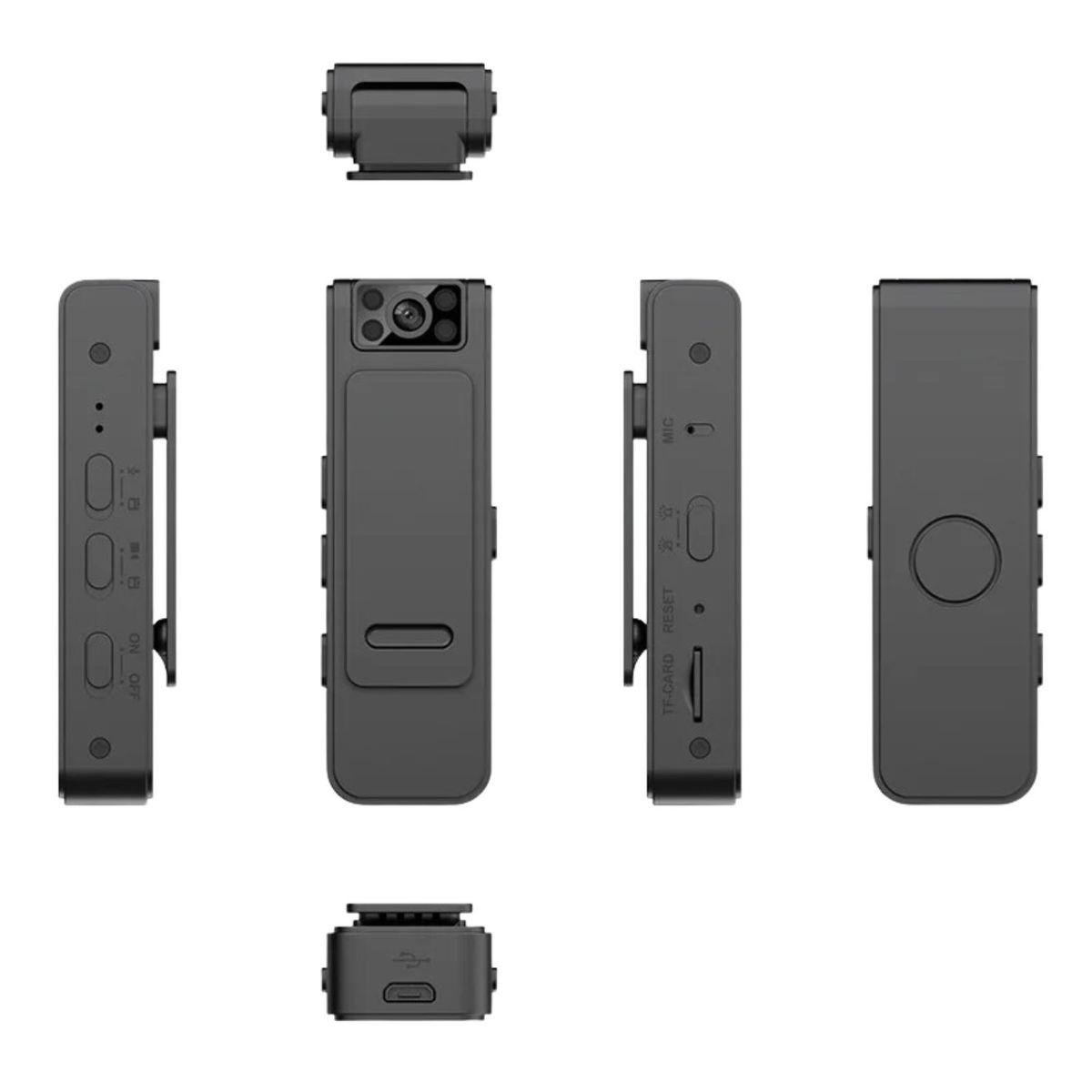 IMPORTCLICK - Cámara DVR Portátil Audio HD Grabación Recargable IMPORTCLICK