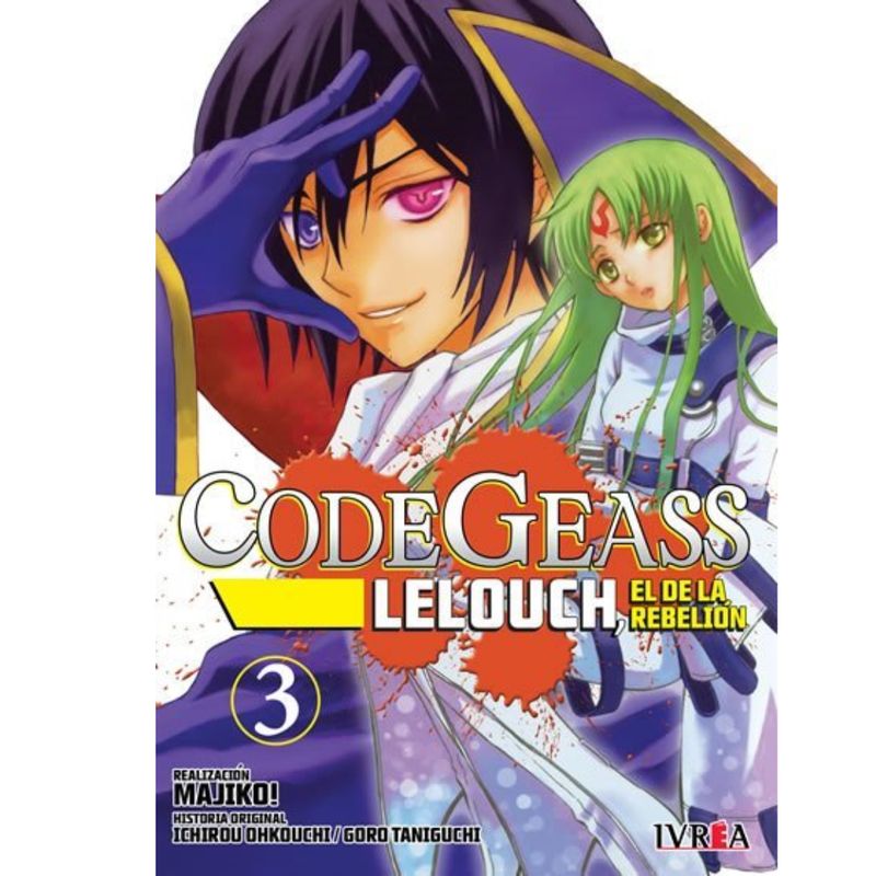 IVREA ARGENTINA - Code Geass: Lelouch, el de la rebelión Vol. 03