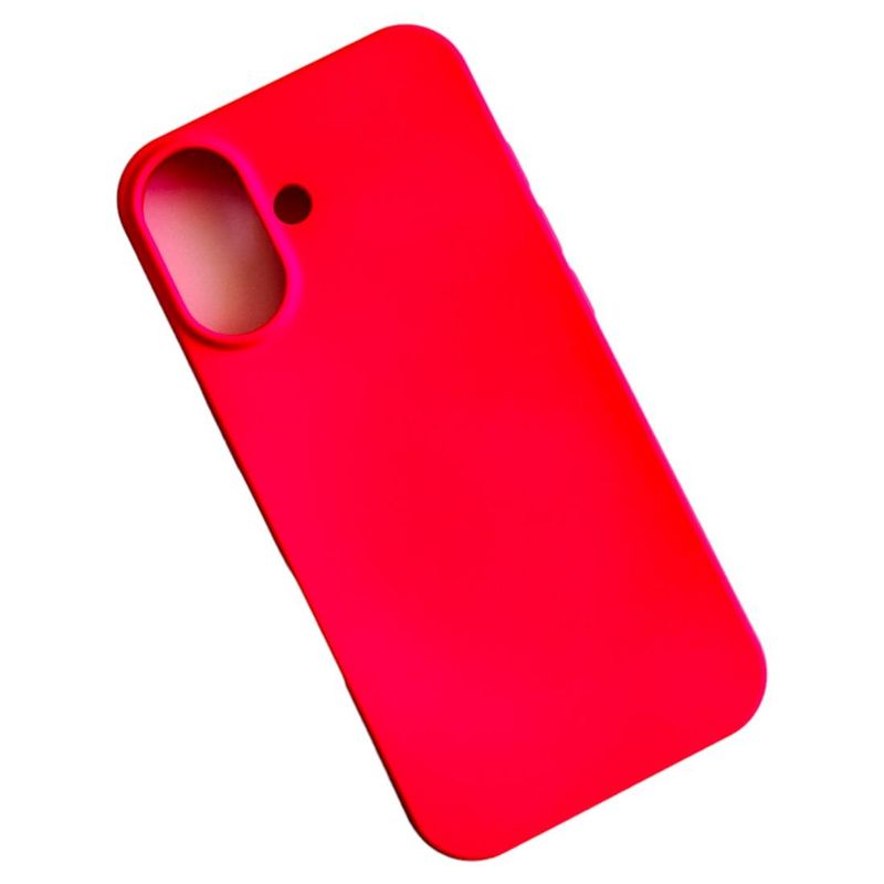 GENERICO - Carcasa Funda Para iPhone 16 Silicona Color Rosa Chicle