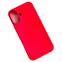 GENERICO - Carcasa Funda Para iPhone 16 Silicona Color Rosa Chicle