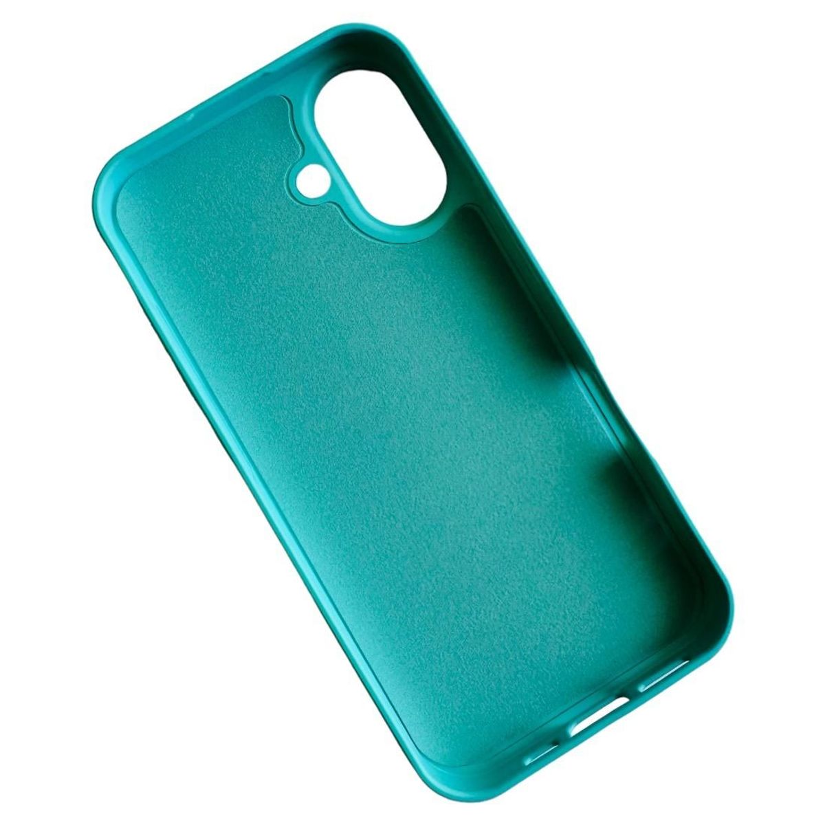 GENERICO - Carcasa Funda Para iPhone 16 Plus Silicona Color Turquesa