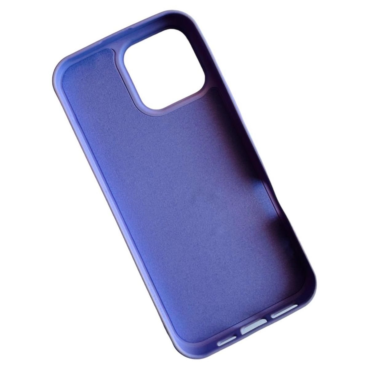 GENERICO - Carcasa Funda Para iPhone 16 Pro Max Silicona Violeta