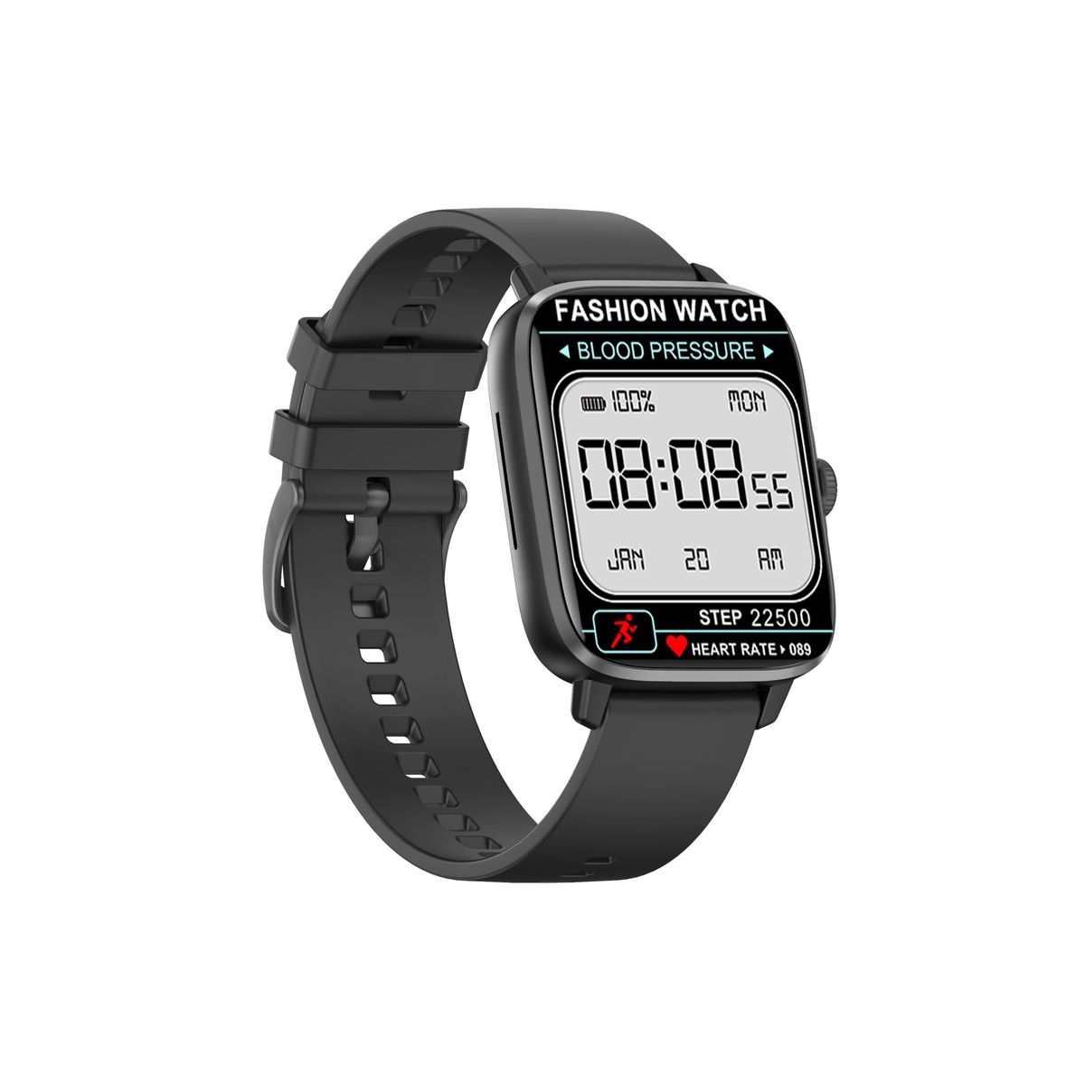 DTNO1 - Smartwatch DT102 Reloj Inteligente Bluetooth llamadas NO1 - Negro