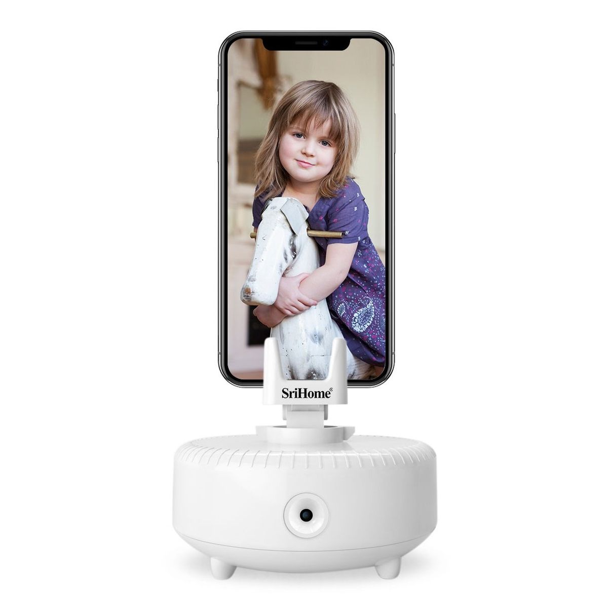 SRIHOME - Soporte teléfono inteligente seguimiento automático 360 Srihome SH007