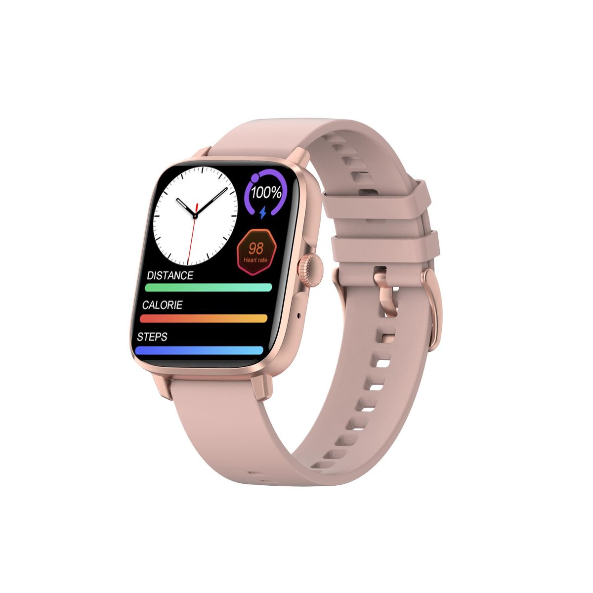 DTNO1 - Smartwatch DT102 Reloj Inteligente Bluetooth llamadas NO1 - Rosa