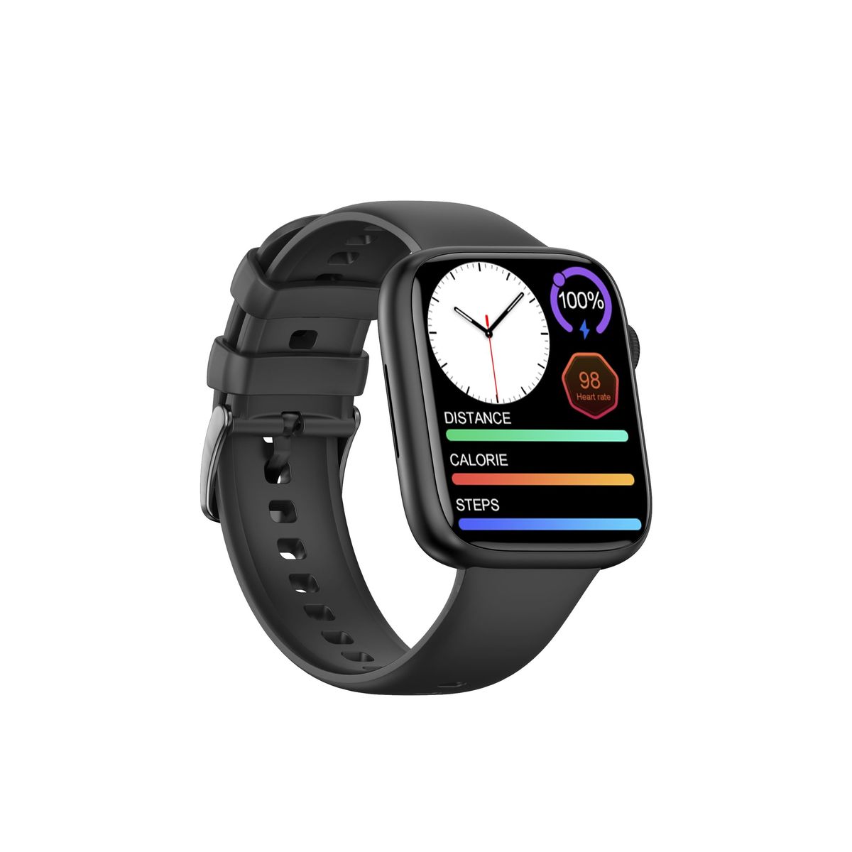 DTNO1 - Smartwatch NO1 DT103 Reloj Inteligente Bluetooth llamadas - negro