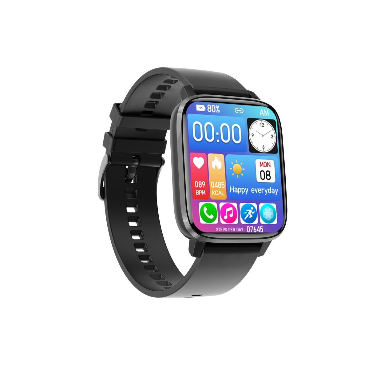 DTNO1 - Smartwatch NO1 DTX MAX Reloj Inteligente Bluetooth IP68 200mAh BK
