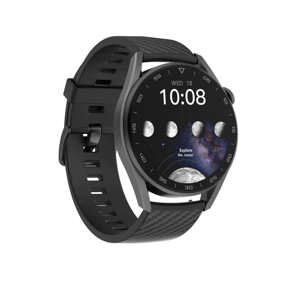 GENERICO - Smartwatch Reloj Inteligente Bluetooth 390x390 IP68 llamada DT3 PRO BK