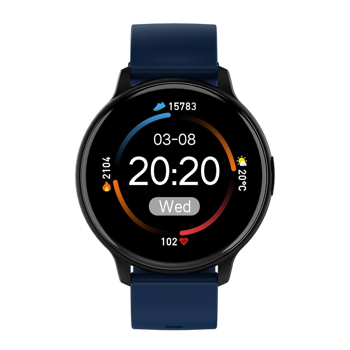 CASTLETEC - Smartwatch Reloj Inteligente Bluetooth Llamadas ZL27 Full Touch