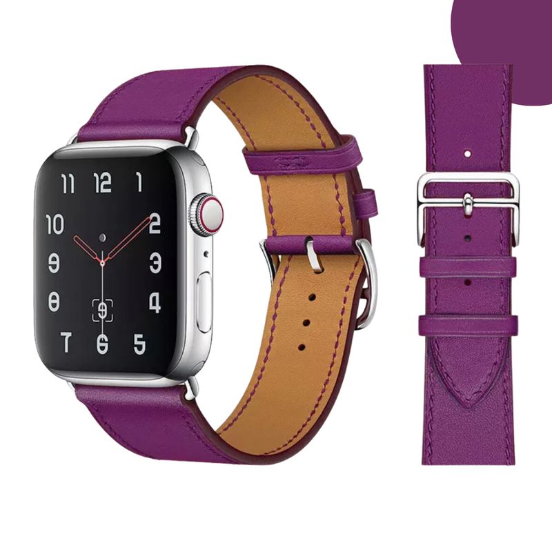 GENERICO - Correas De Cuero Premium para Apple Watch 38-40-41mm
