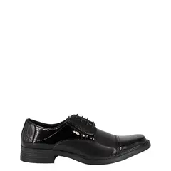 UNS - Zapato Hombre Negro Charol Nil