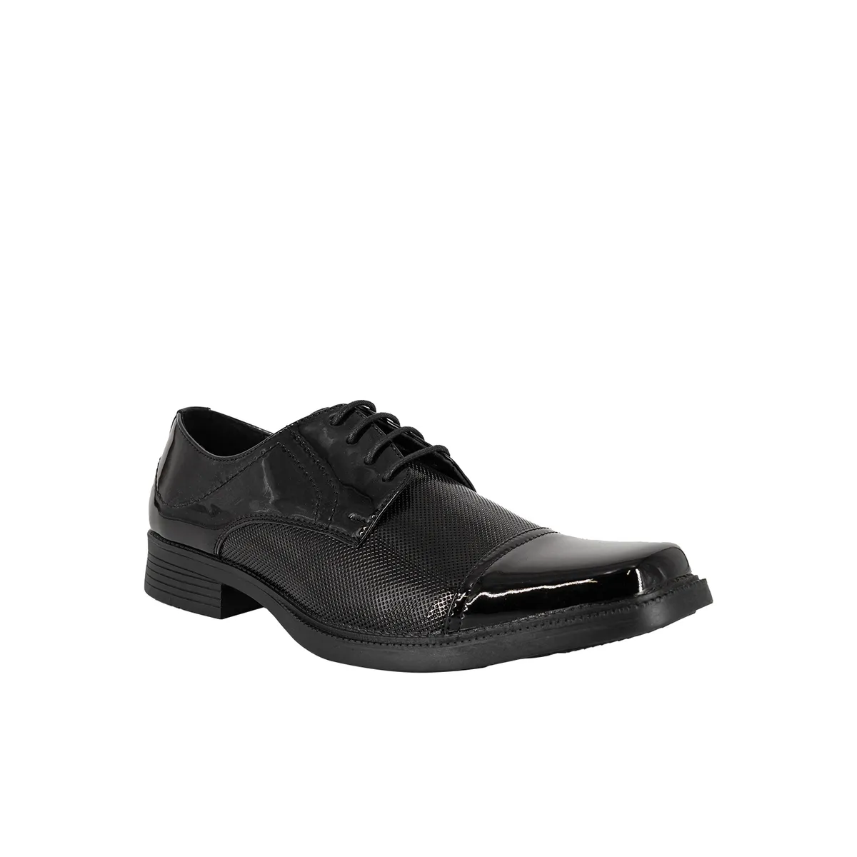 UNS - Zapato Hombre Negro Charol Nil UNS